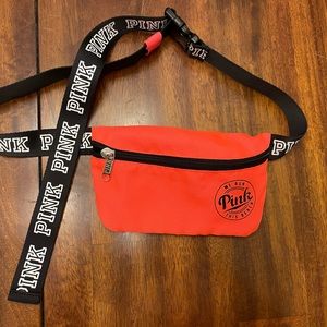 Victoria’s Secret PINK small Fanny pack orange adjustable strap